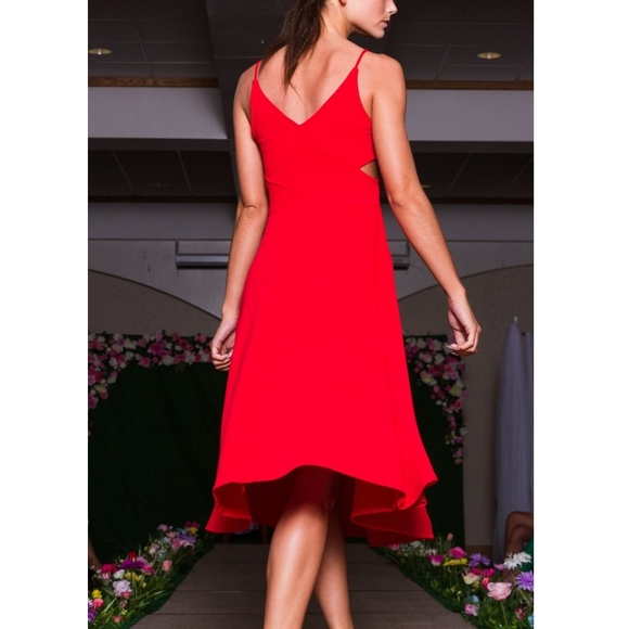 Cut Out Midi Strap Dress - Picture 2 of 7